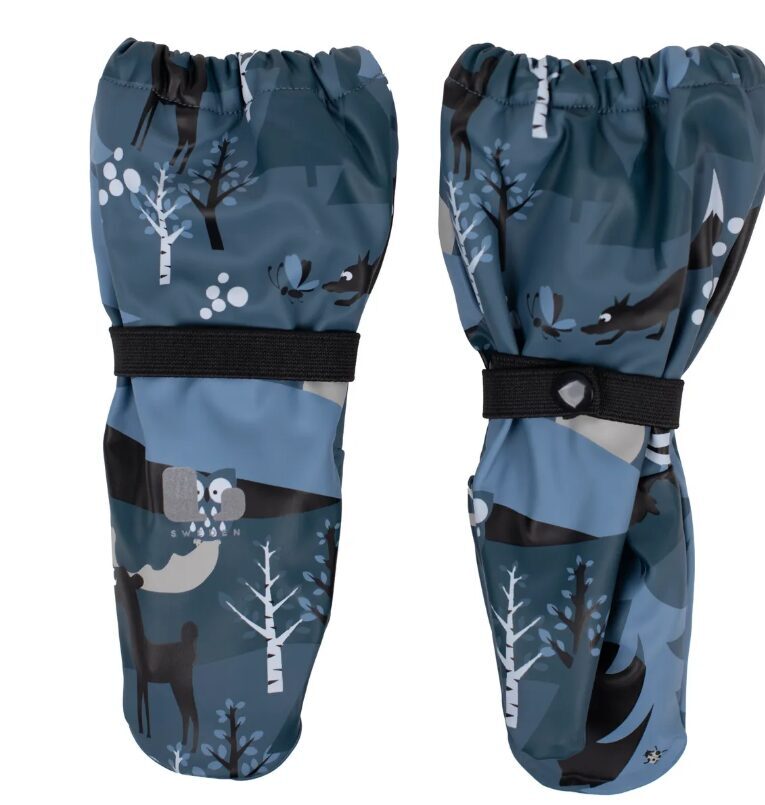 Lindberg Sweden fliisvoodriga vihmakindad - Blue/Black